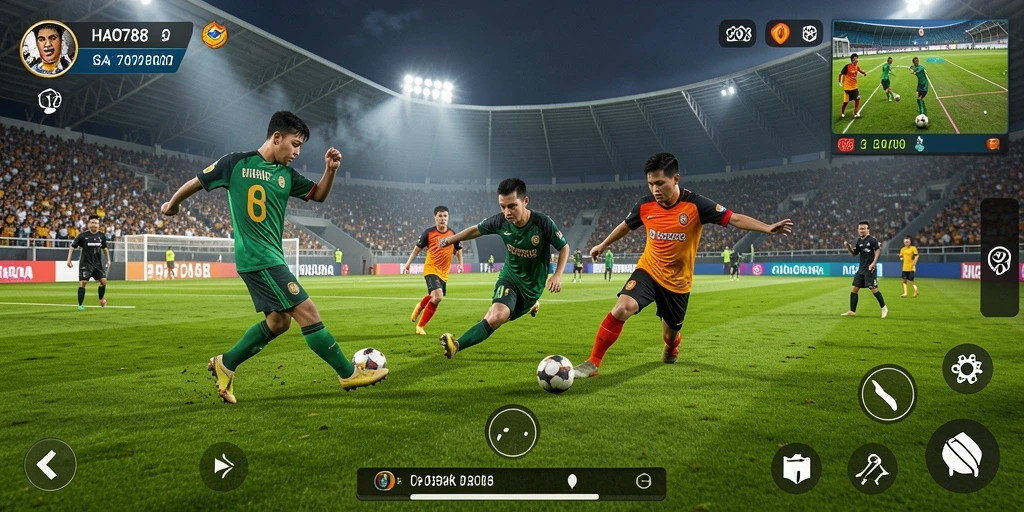 Tampilan gameplay HAO788 yang menegangkan dan seru.