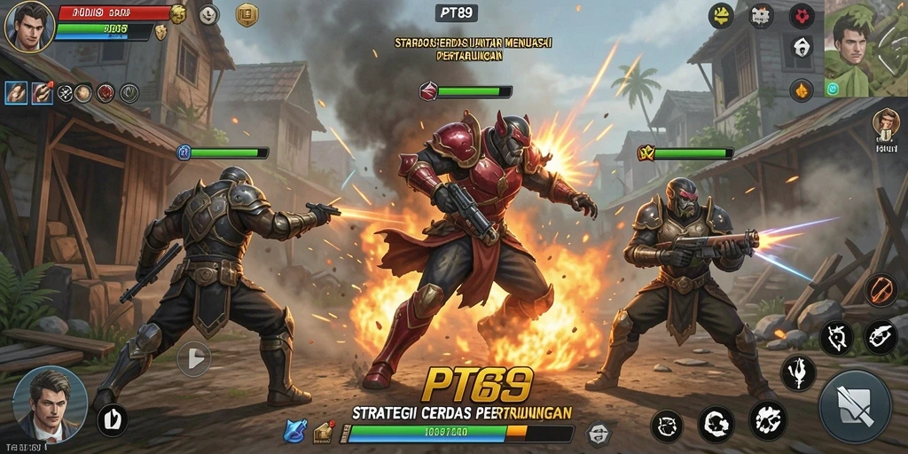 Gameplay menegangkan dan strategi mendalam di PT89.