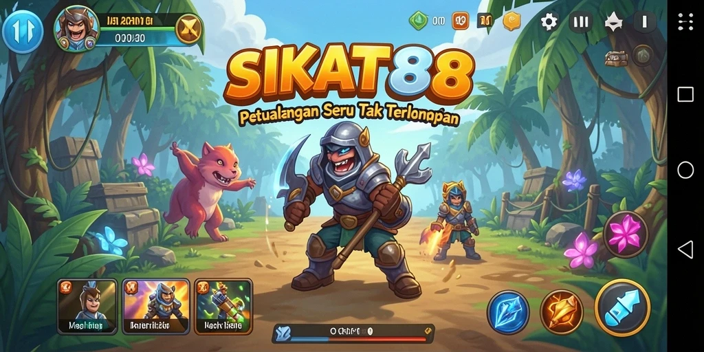 Tampilan menarik dari SIKAT88 saat gameplay berlangsung.