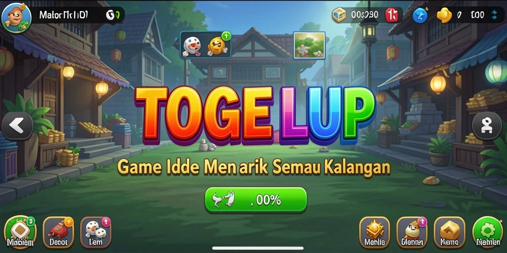 Tampilan gameplay seru dan menawan dari TOGELUP.